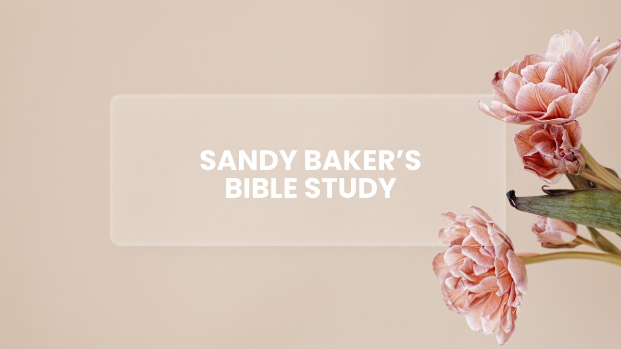 Sandy Baker’s Bible Study